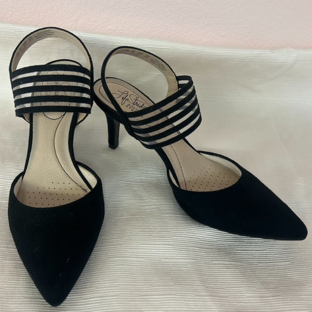 Lifestride black heels New